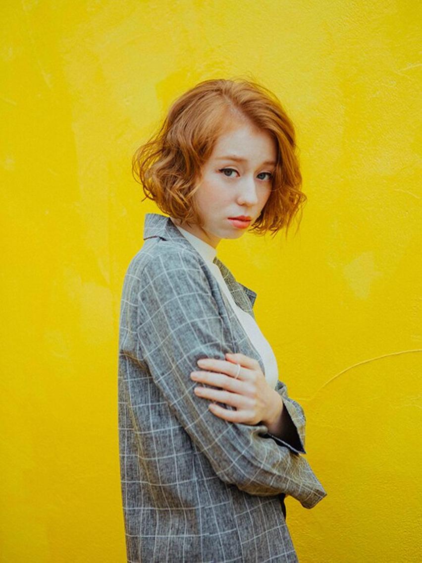 ミディアム カラー パーマ ボブ トップスタイリスト ✨KIRIKA中野✨のヘアスタイル
