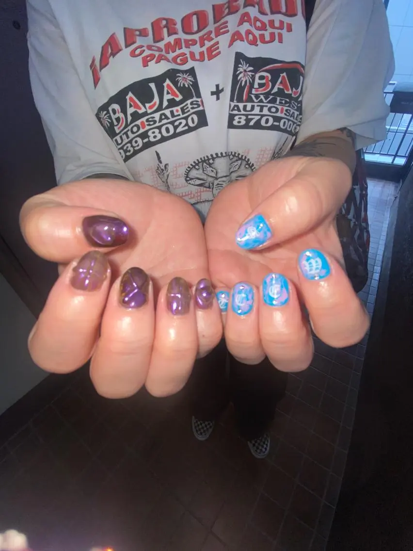 ネイル 個性派🌺推しネイル 💅💞hota🐇のネイルデザイン