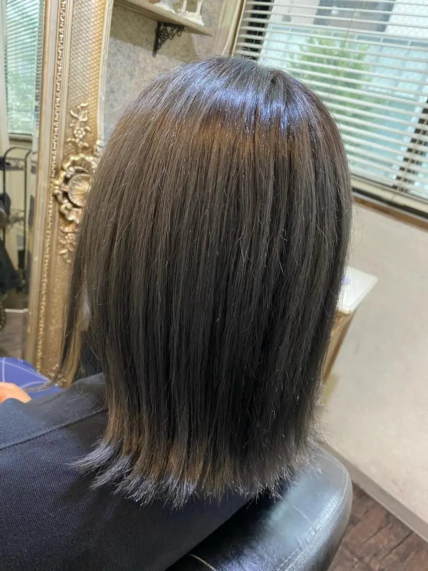 ミディアム カラー ヘアカラー トリートメント PANDOLA あゆり🦋のヘアスタイル