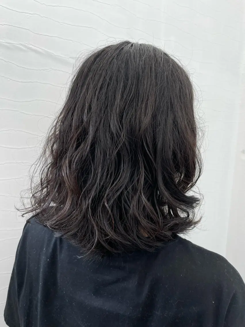 ミディアム パーマ Mintleaf 💛MAYUKOのヘアスタイル