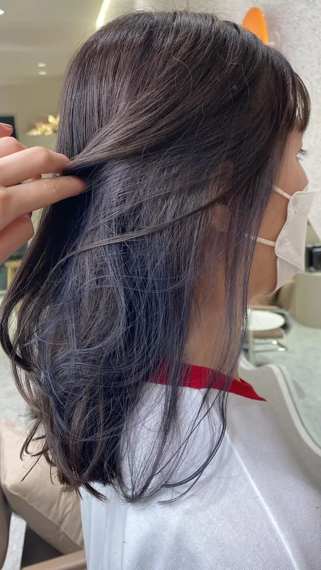 ミディアム カラー ヘアアレンジ 🎀髪質改善🎀 恵比寿/sayuのヘアスタイル