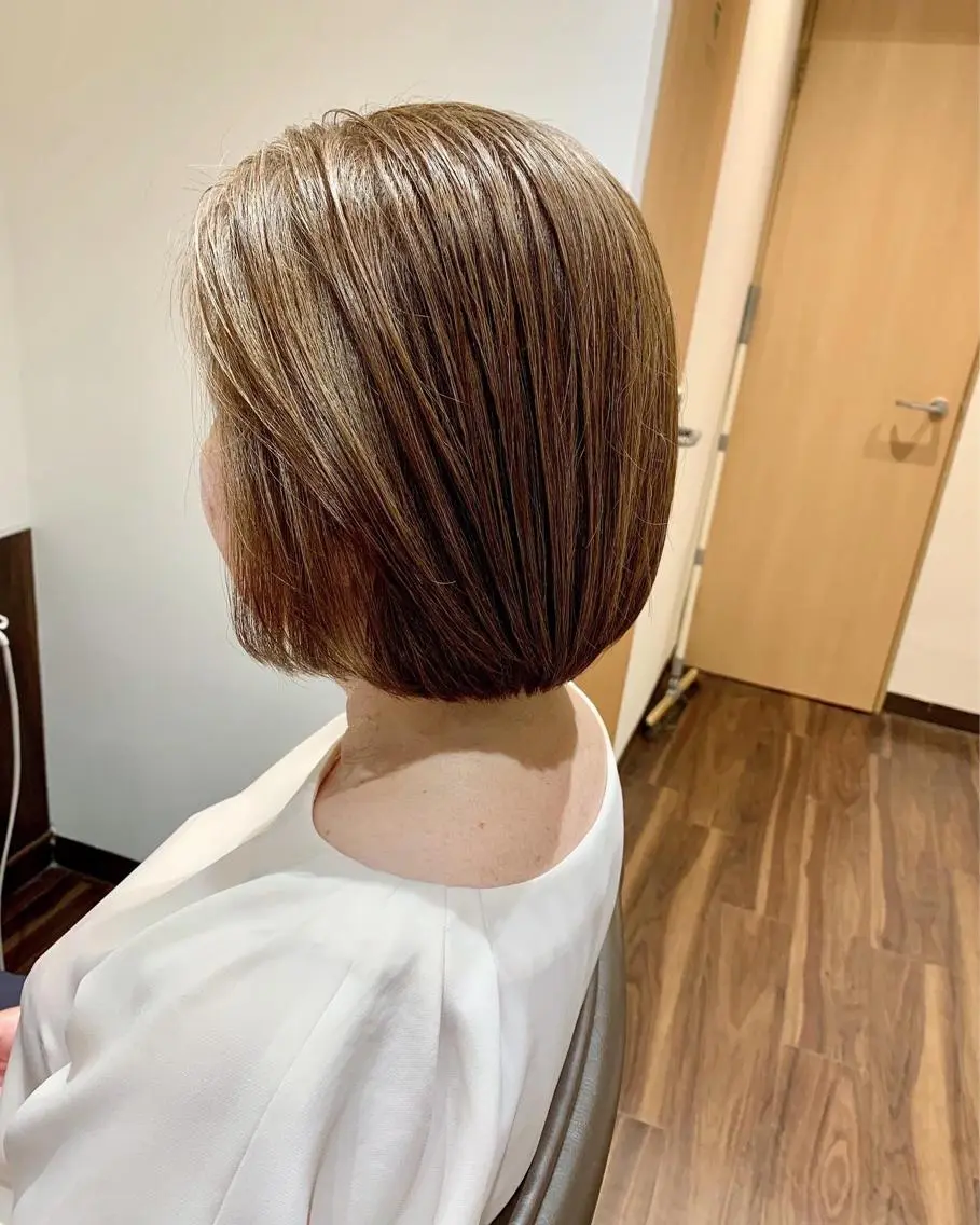 ミディアム 西山 大樹のヘアスタイル