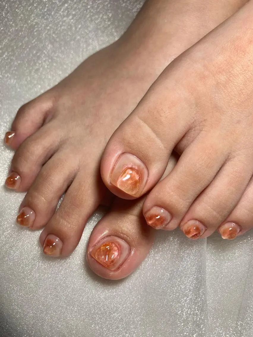 ネイル ハンドネイル 荒木 莉奈のネイルデザイン