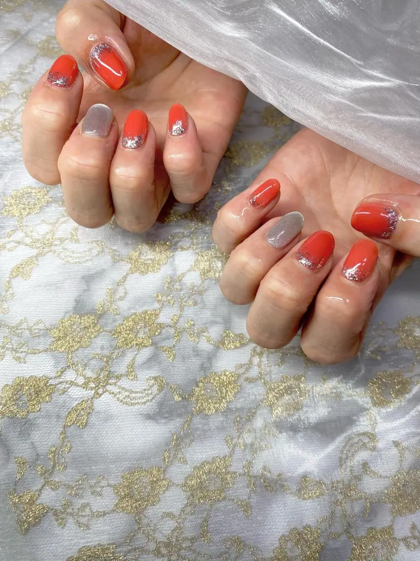 ネイル キラキラネイル ハンドネイル nail salon "a"のネイルデザイン