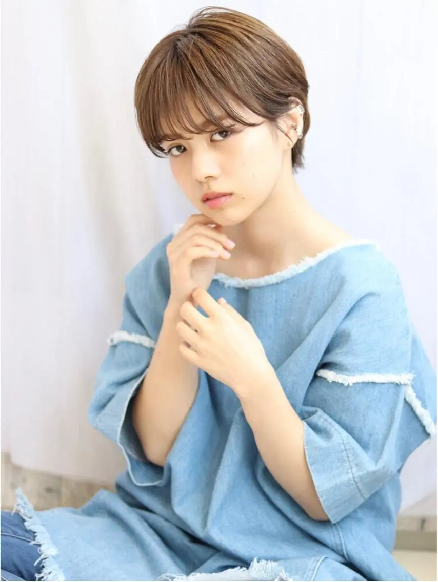ショート ショートカット 💙hiyoriのヘアスタイル