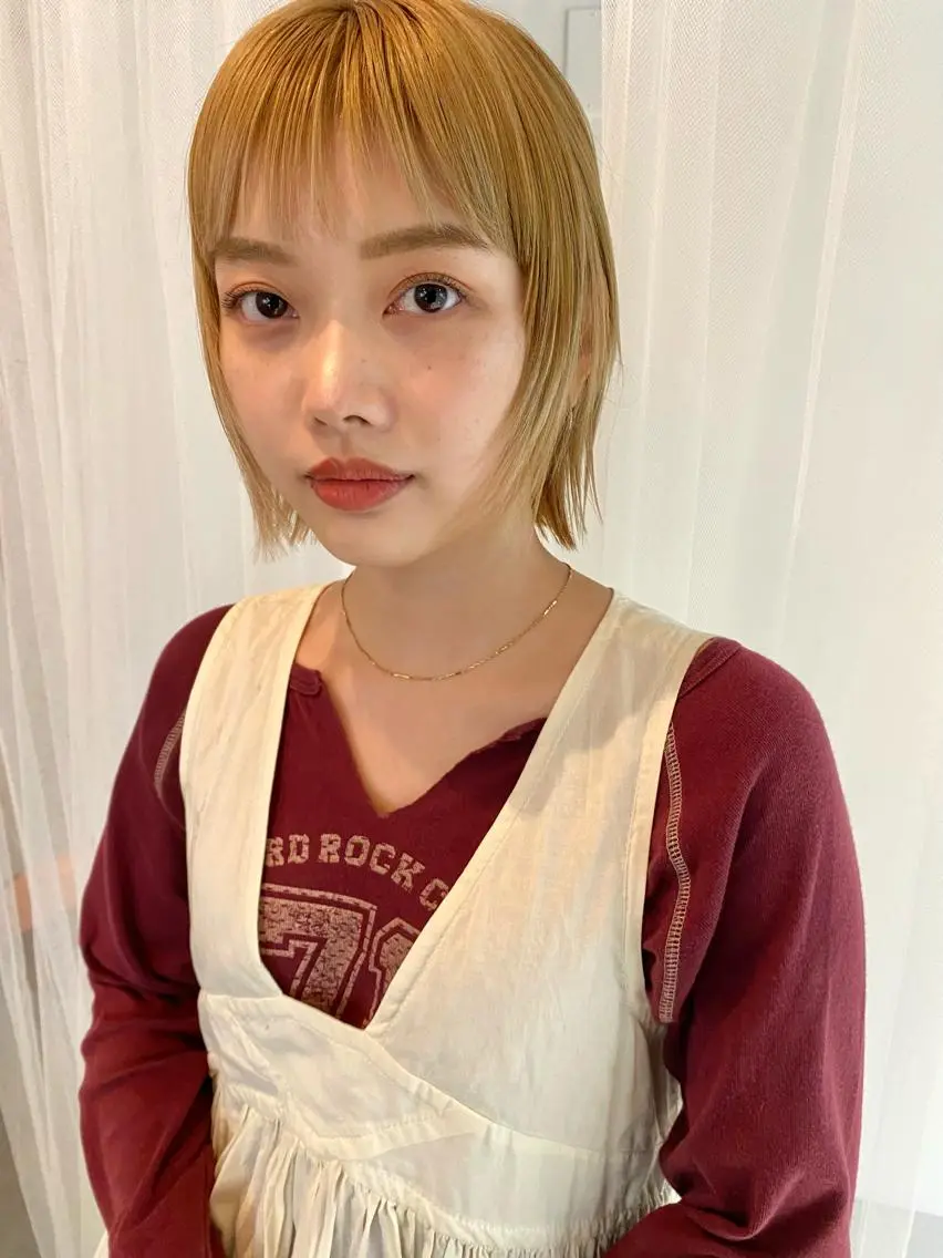 ショート サトウ ナナのヘアスタイル