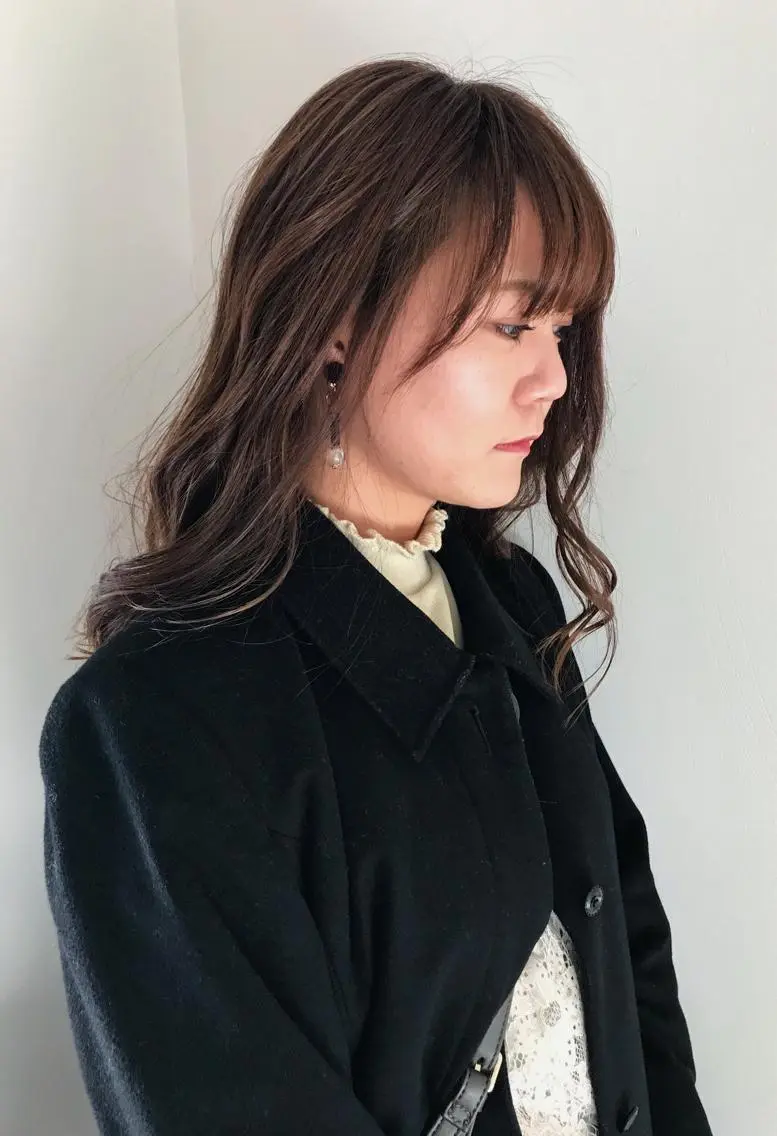 ロング 丹羽大喜 縮毛矯正/美髪矯正のヘアスタイル