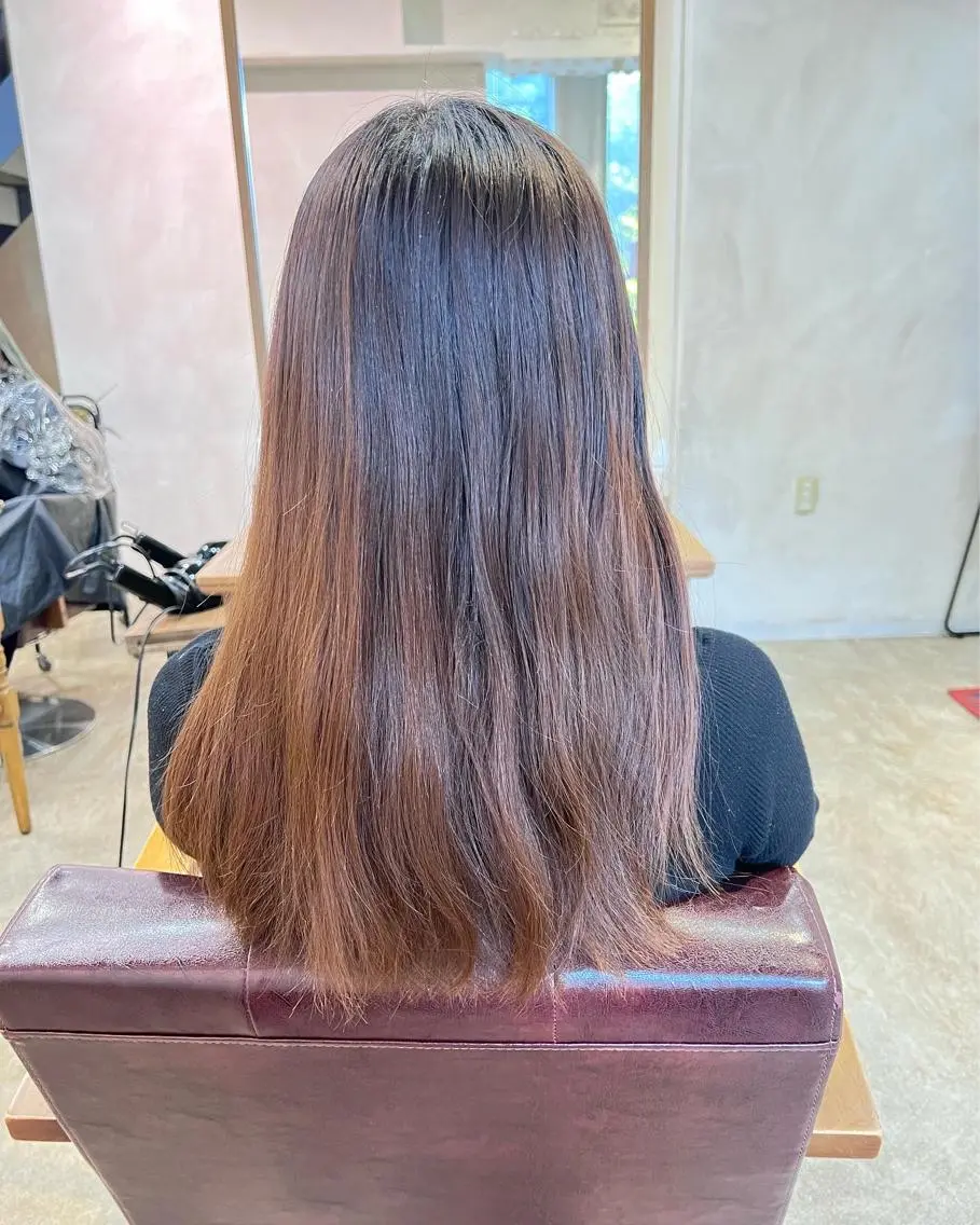カラー ✨ブリーチなしカラー ×髪質改善✨松村 潤のヘアスタイル