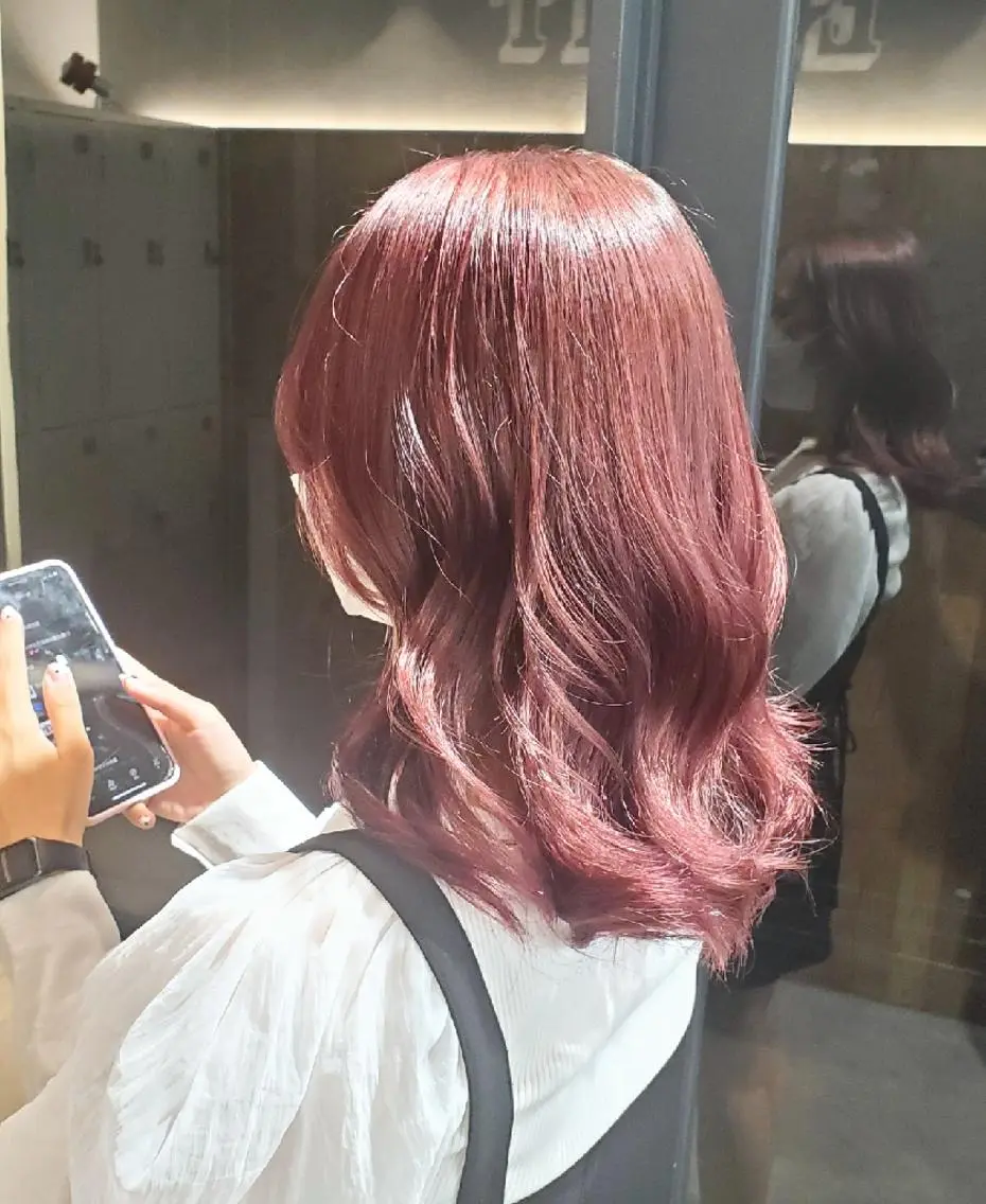 ミディアム カット ヘアカラー トリートメント ✨本日空きあります✨ 遠田コウヘイ🌟のヘアスタイル