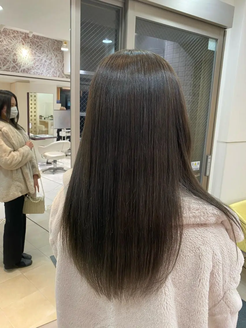 ロング カラー カット ヘアカラー トリートメント Aujuaソムリエ ❤️‍🔥今吉 晃太のヘアスタイル