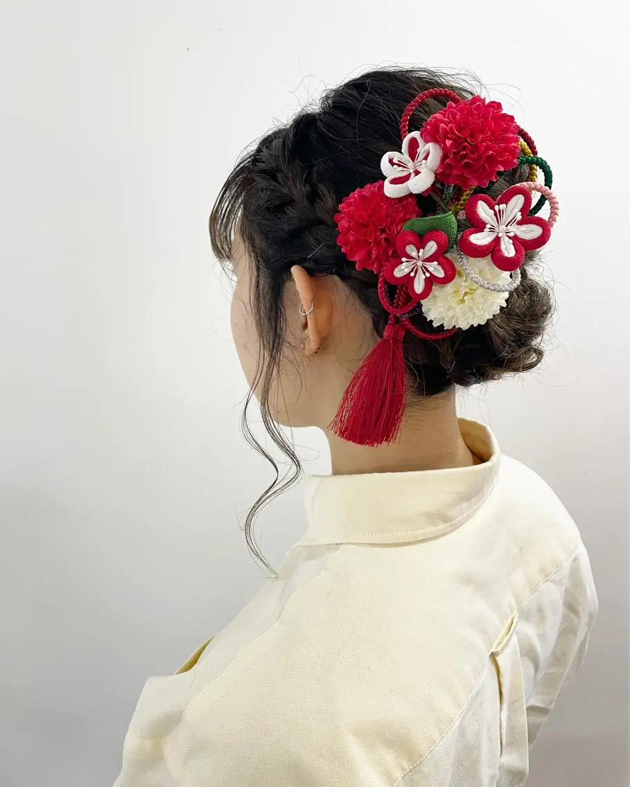 ヘアセット 塔崎 りこのヘアスタイル