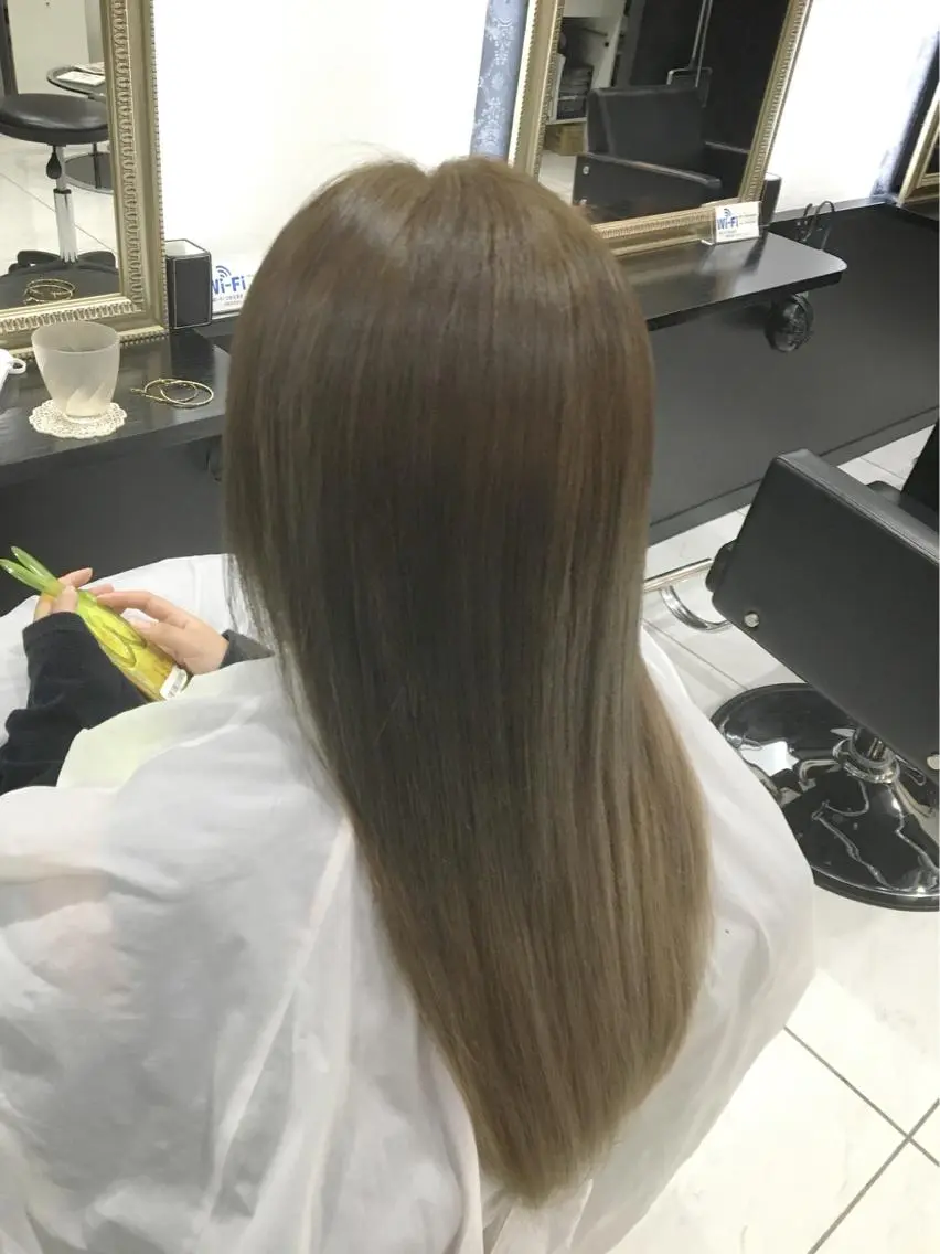 ロング カラー プルエクステ グラデーションカラー エクステ 🦖店長🦖pino #しのだスペシャルのヘアスタイル