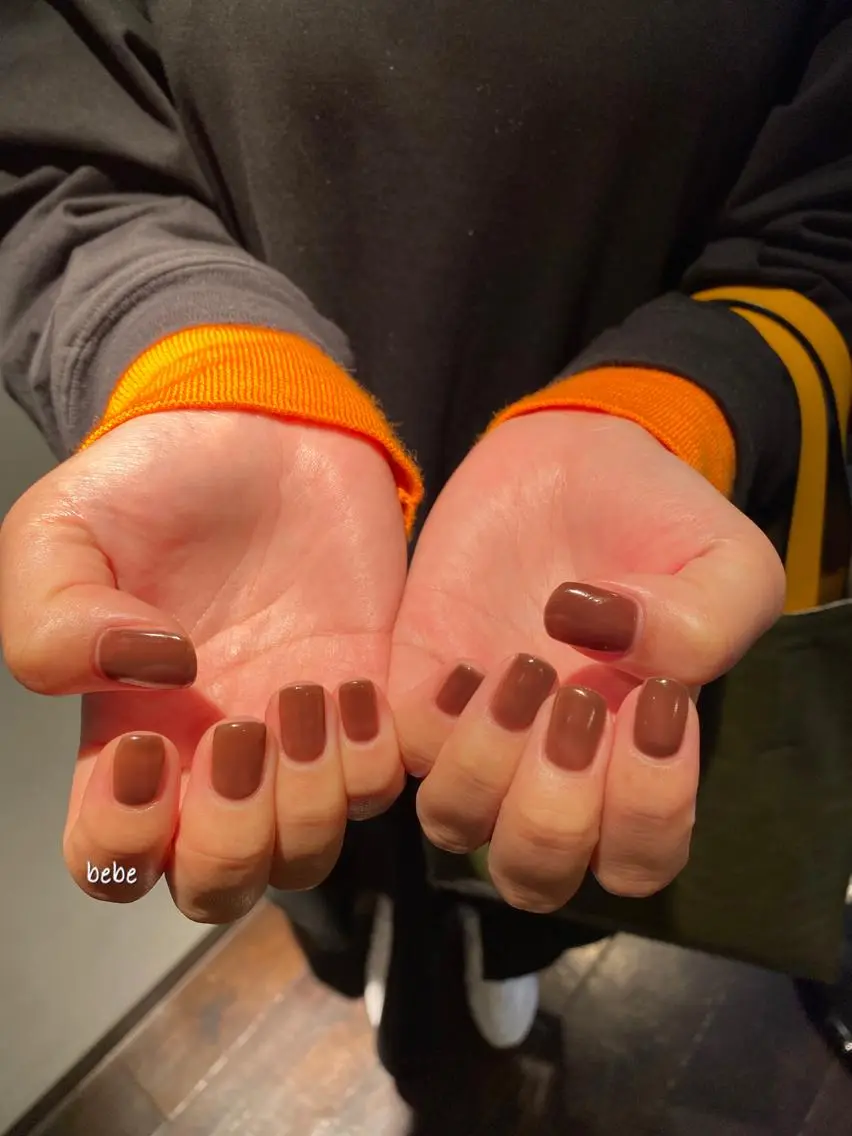 ネイル ワンカラーネイル ハンドネイル Ann nailのネイルデザイン