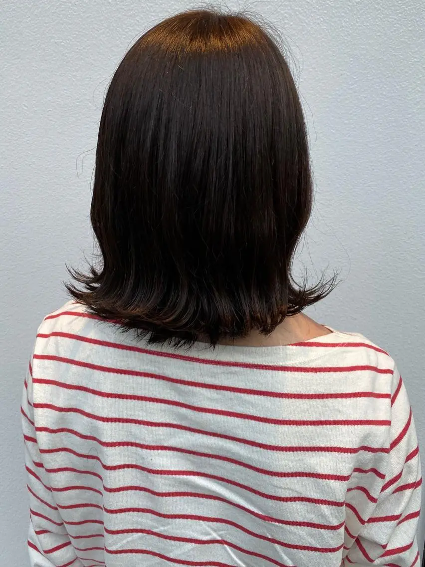 ショート カラー ブラウンカラー チョコレートブラウン ヘアカラー 🎀暖色カラー🎀 おかだみほのヘアスタイル