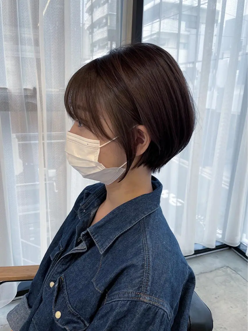 ショート カラー カット トリートメント 【ショートカット 美髪矯正】今井隆太のヘアスタイル