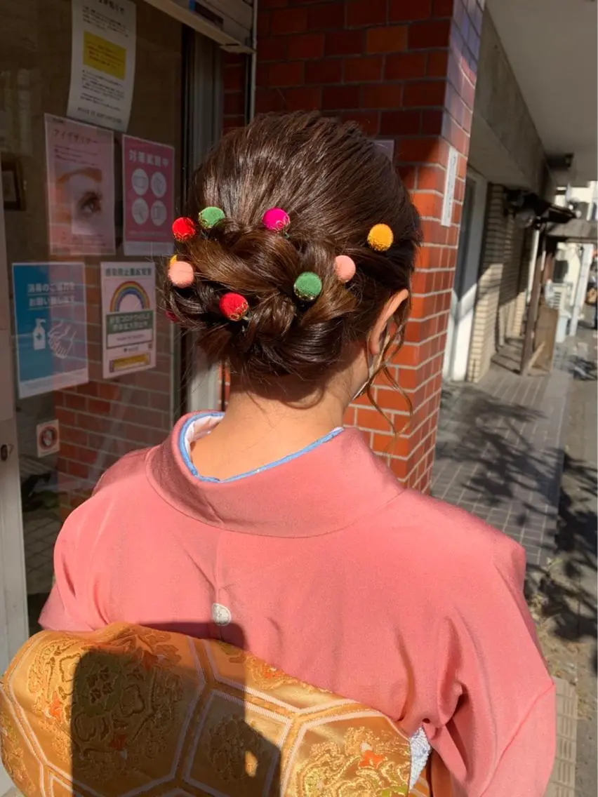 ヘアアレンジ ヘアセット RICO /ヘアセット・まつげのマツエク・マツパデザイン
