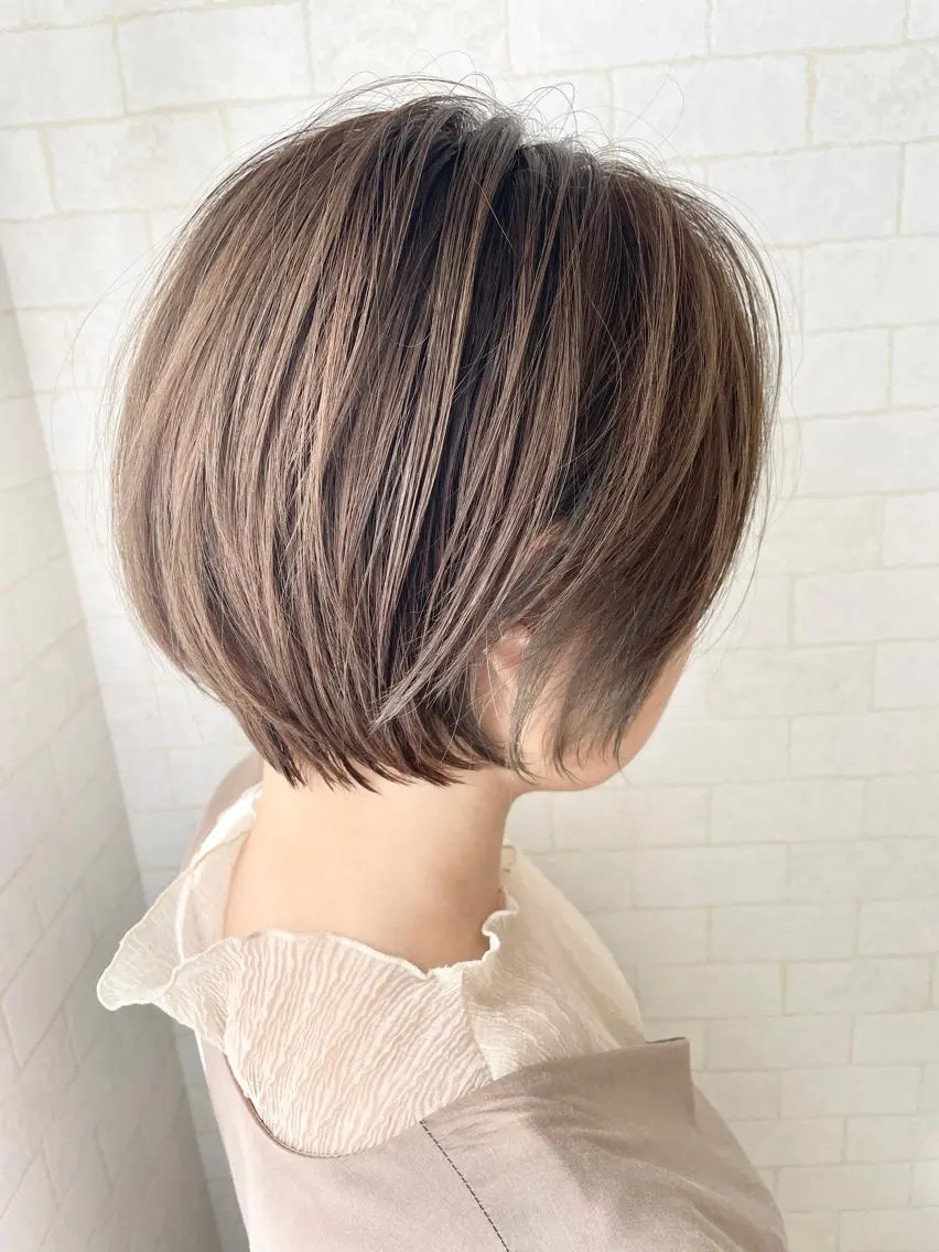 ショート カラー 神野 雅樹のヘアスタイル