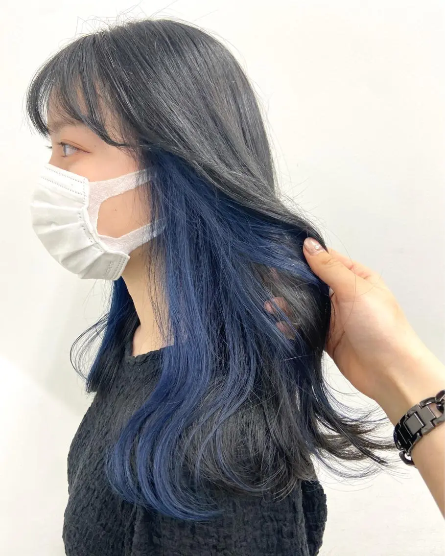ミディアム 韓国レイヤー/ヘア カラー🎀ayamiのヘアスタイル