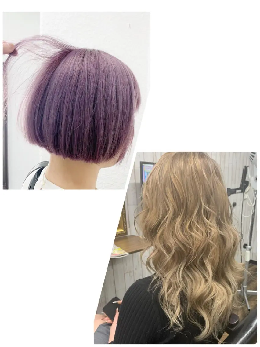 カラー ダブルカラー 髪質改善専門店 Lucasのヘアスタイル