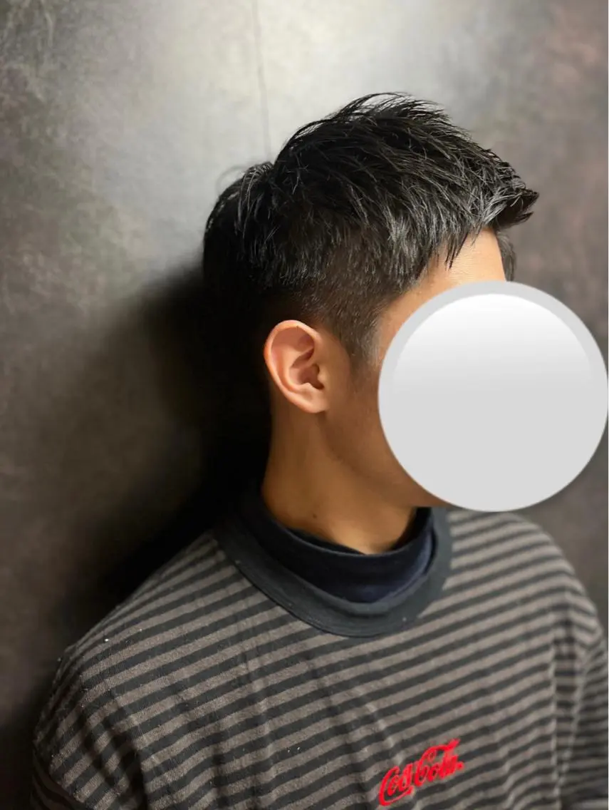 ショート ショートヘア 新宿💈カットモデル メンズカットのヘアスタイル