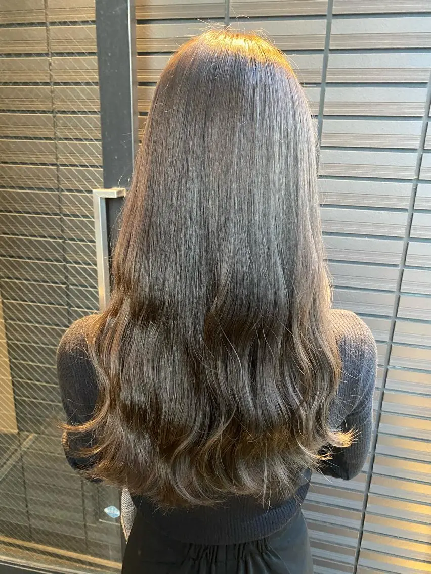 ロング 水谷 菜央のヘアスタイル