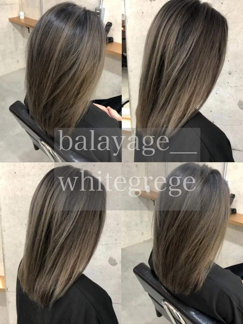 セミロング 中尾 未希のヘアスタイル
