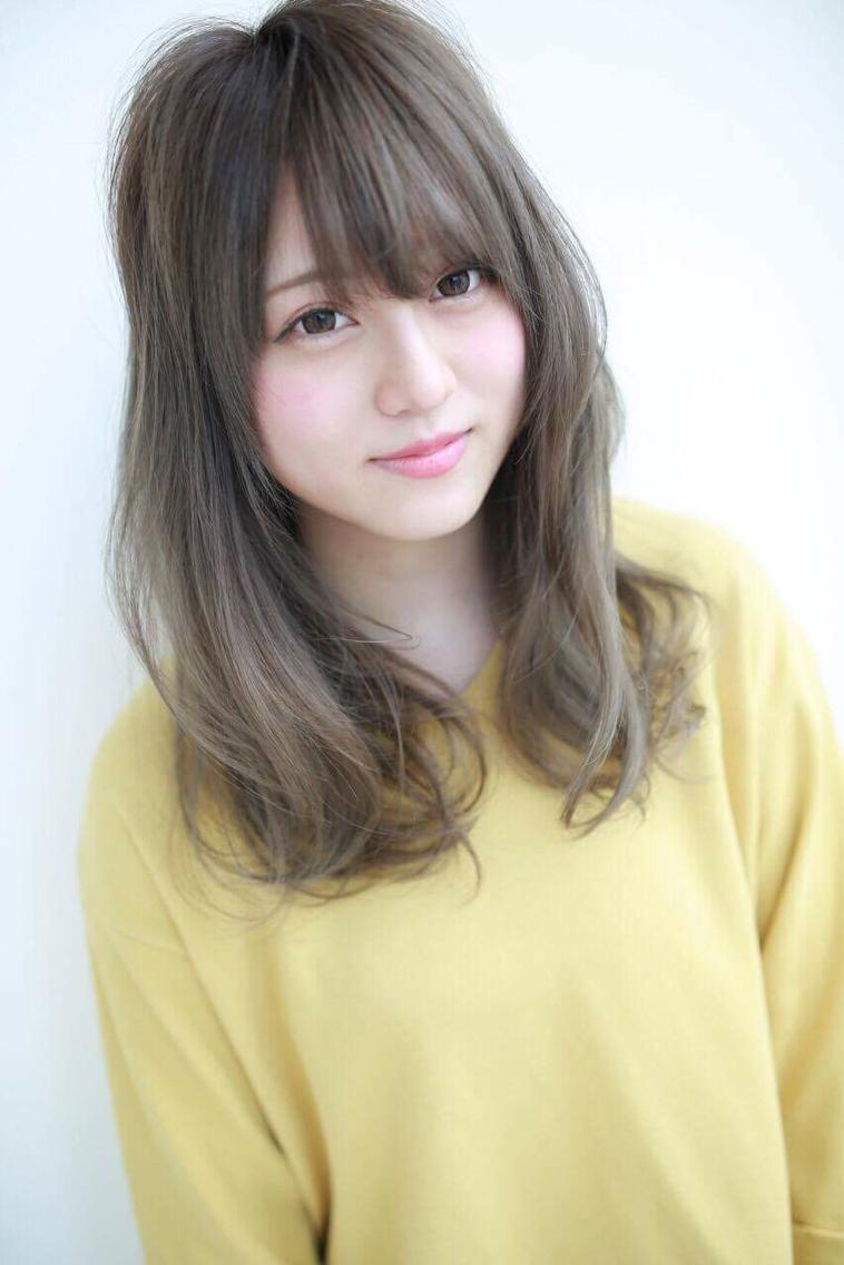 セミロング 小川 海のヘアスタイル