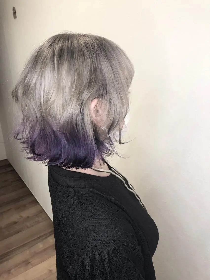 ショート カラー LOOP hairのヘアスタイル