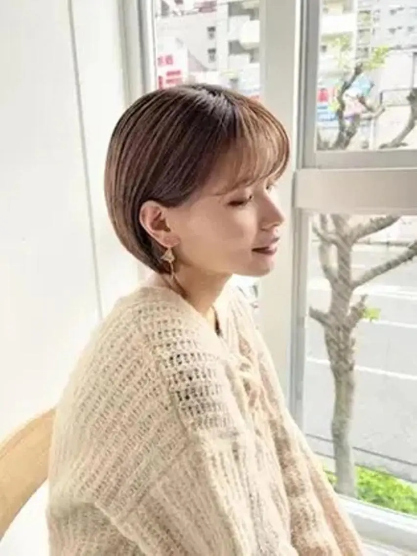 カラー 北川 智海のヘアスタイル