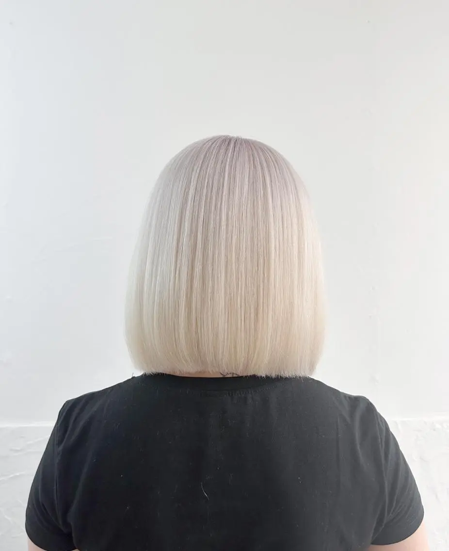 ショート カラー ブリーチ ヘアカラー ハイトーン特化サロン 代表　中谷蓮のヘアスタイル