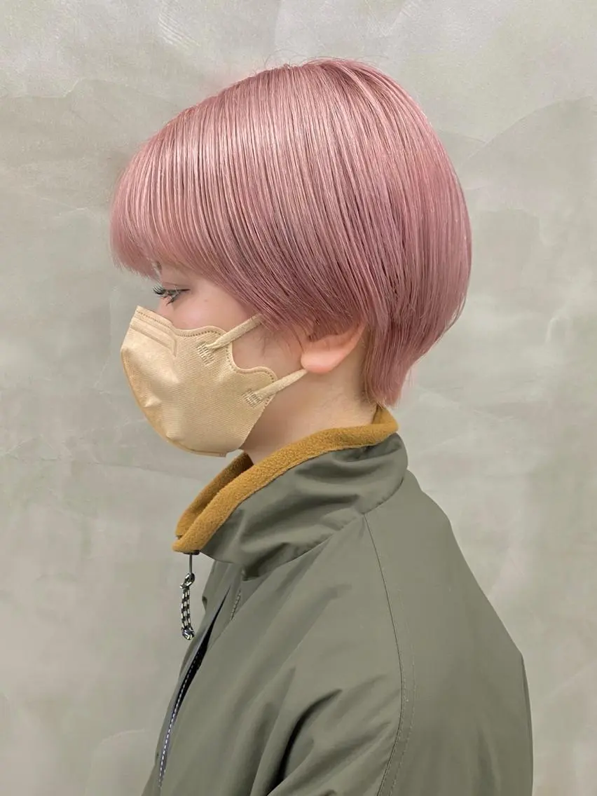 ショート カラー 無料カットモデル募集 🌱ひょうがのヘアスタイル