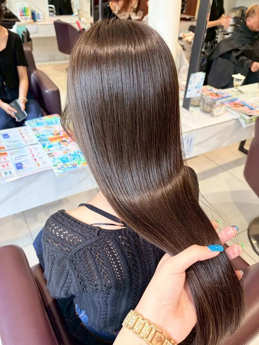ロング カラー 髪質改善 似合わせカット トリートメント カペリベラ 🌸藤本さくら🌸のヘアスタイル