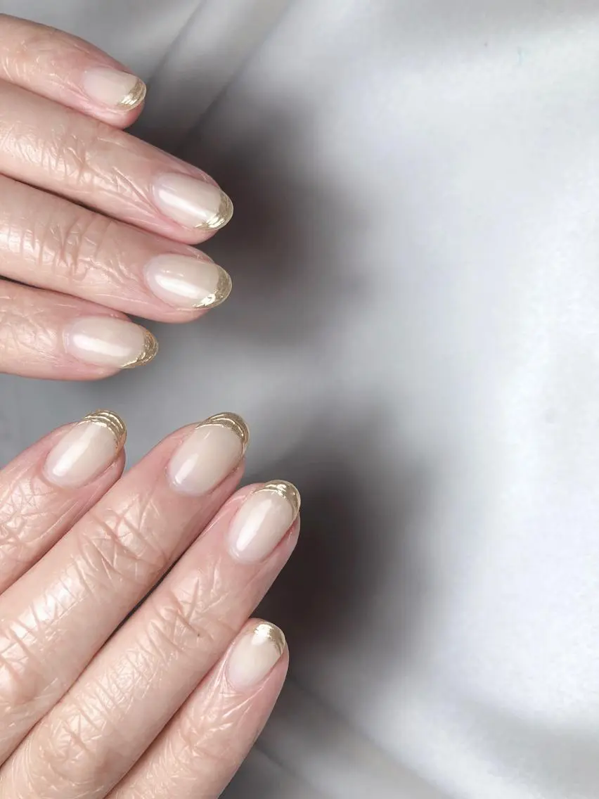 ネイル ミラーネイル ハンドネイル saki_ nail heronのネイルデザイン