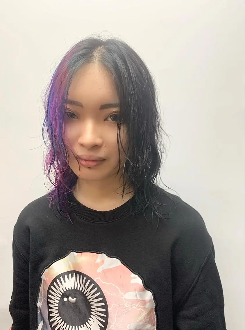 ミディアム カラー パーマ Koichi Satoのヘアスタイル