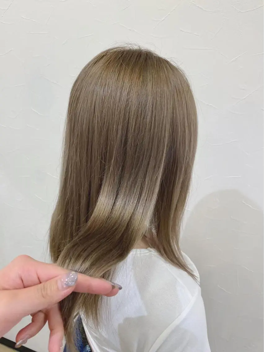 カラー ヘアカラー 優子/ 似合わせカットカラーのヘアスタイル