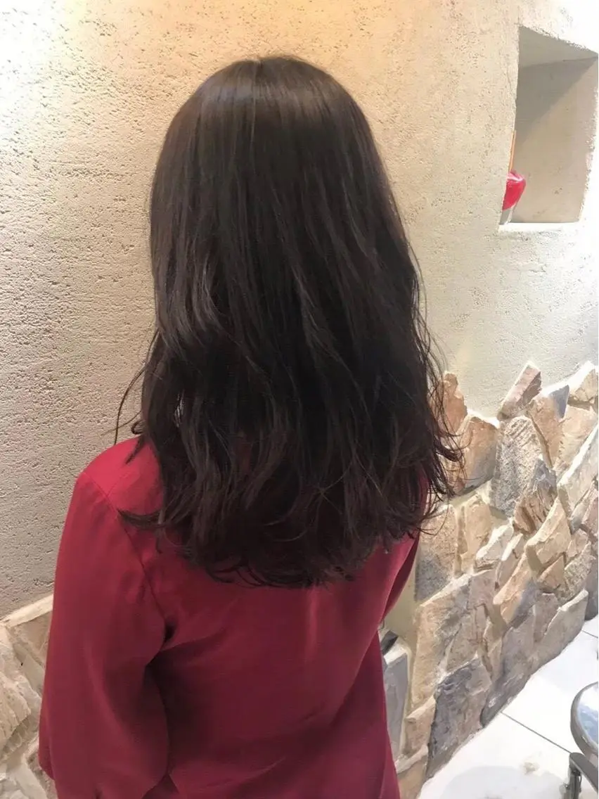ロング カラー repose日本橋 室町のヘアスタイル