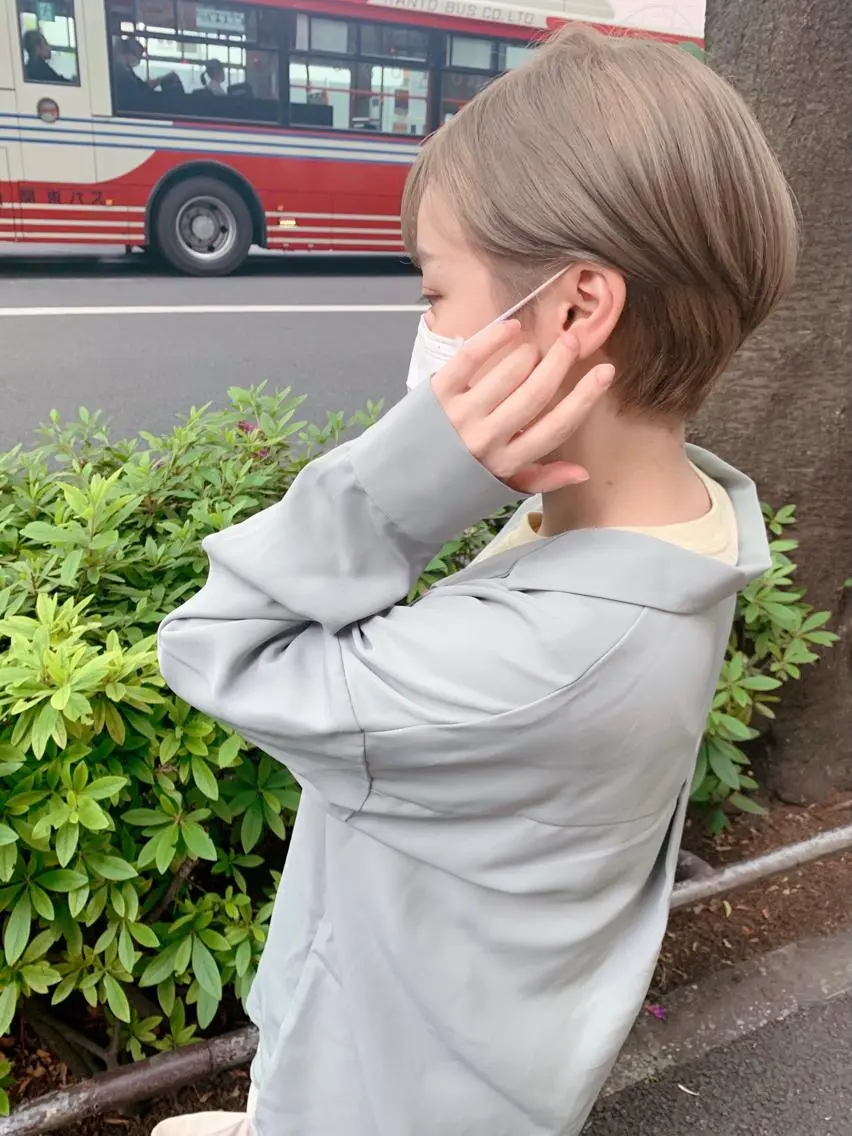 ショート ウルトワ髪質改善 ディレクター/熊倉都のヘアスタイル
