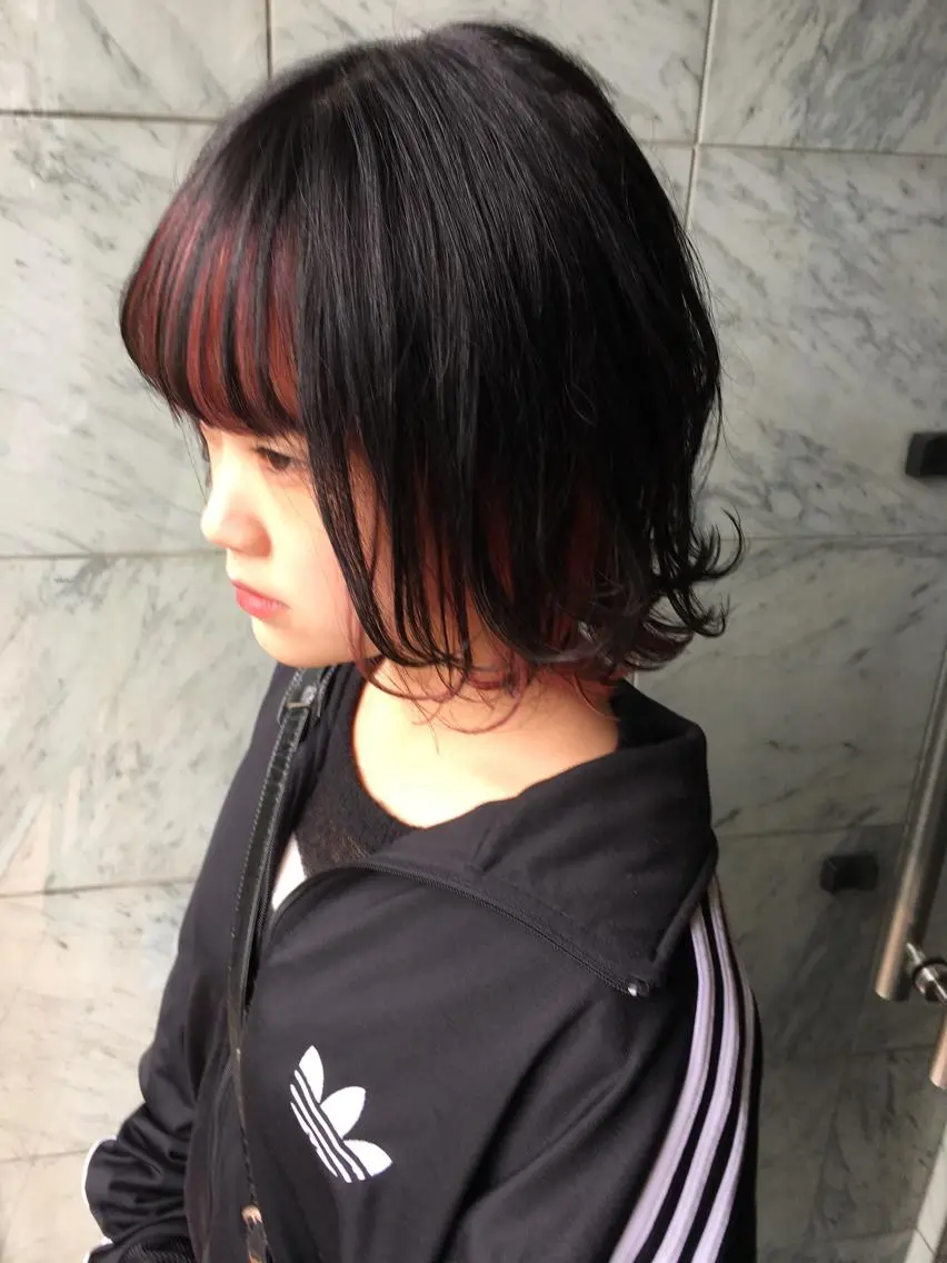 ミディアム カラー 🧡色落ちまで2度 楽しめる🧡ヨシキのヘアスタイル