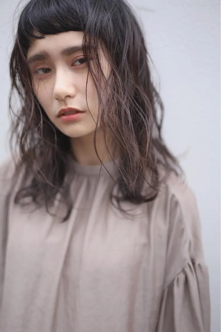 ミディアム カット パーマ トリートメント 🧼柴田 健太郎🧼のヘアスタイル