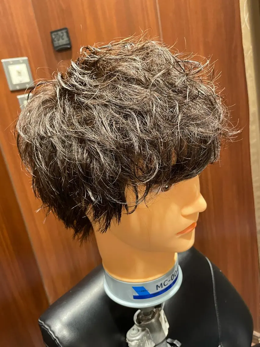 ロング パーマ ヘアアレンジ メンズ ヒロ銀座丸の内店 無料急募‼️小野のヘアスタイル