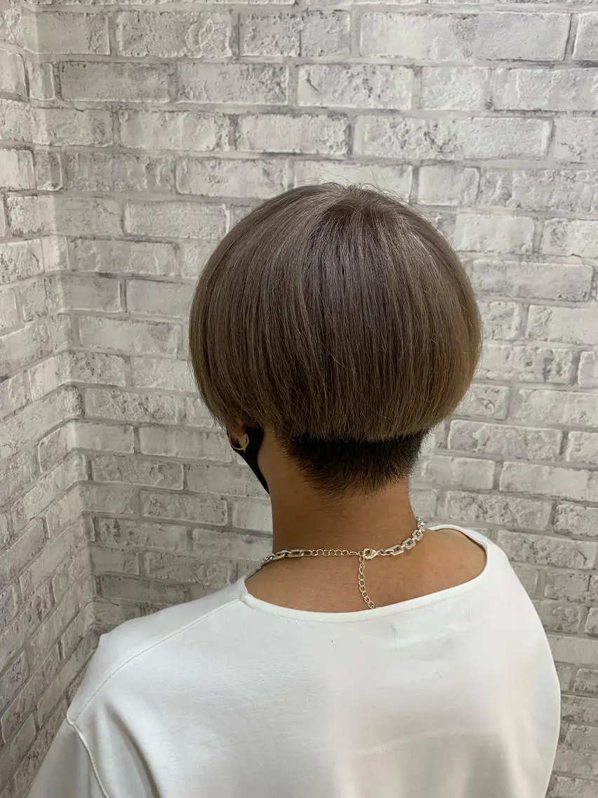 ショート カラー メンズ 髪質改善美容師 鈴木のヘアスタイル
