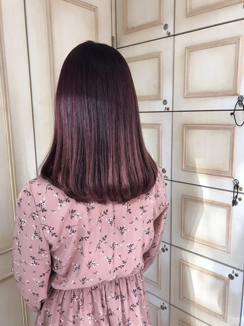 カラー 透明感カラー 古山 結季🌙🖤のヘアスタイル