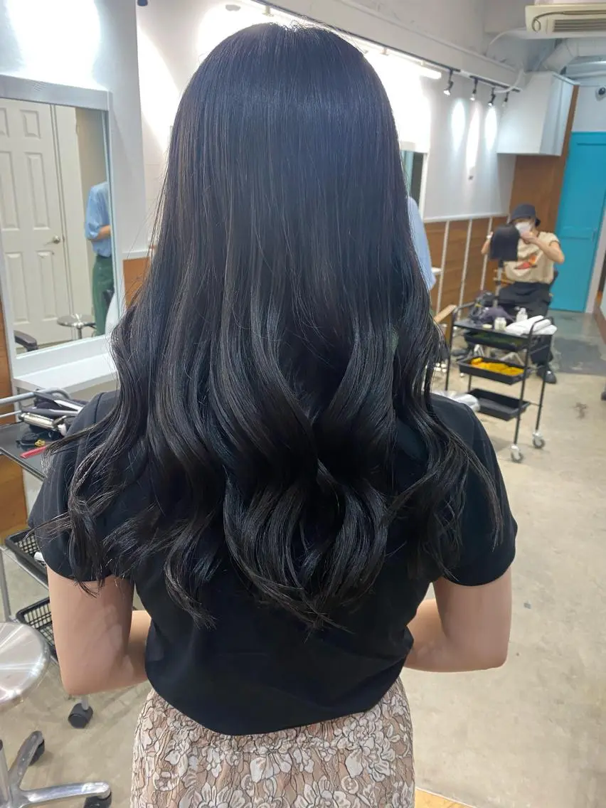 ロング カラー 竹内 柚子のヘアスタイル