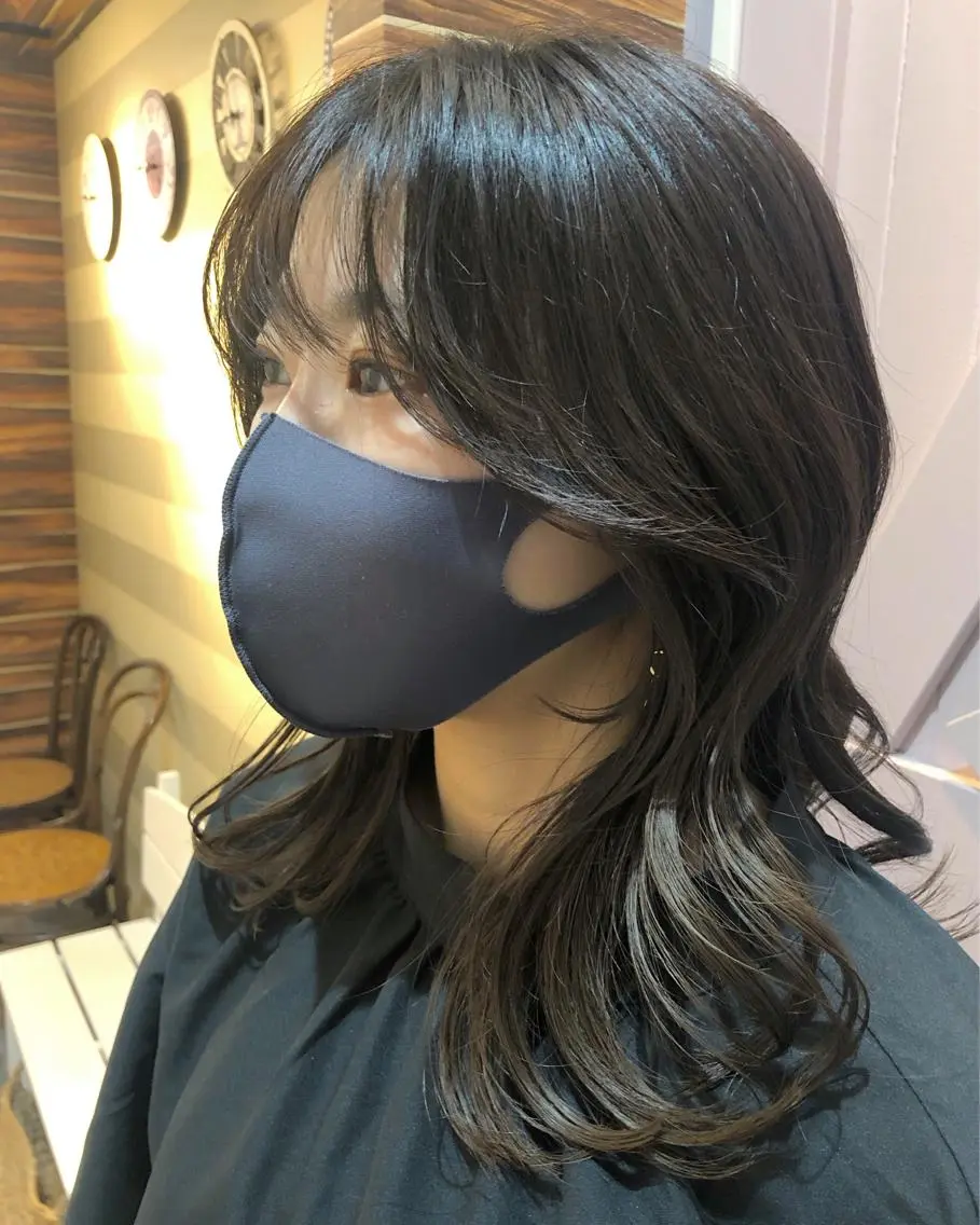 ミディアム カラー mizuki roan多々良店のヘアスタイル