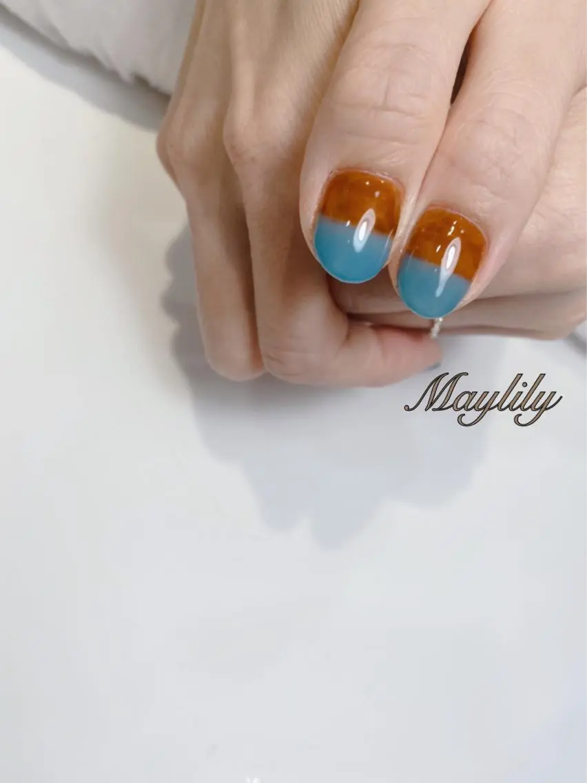 ネイル 持ち込み ハンドネイル Nail salon Maylilyのネイルデザイン