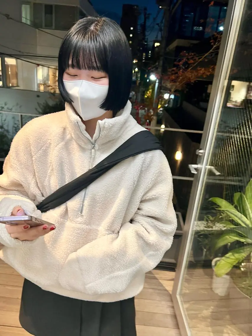 ショート カラー 黒髪 ボブ ショートヘア カット ヘアカラー sakoda shunkiのヘアスタイル