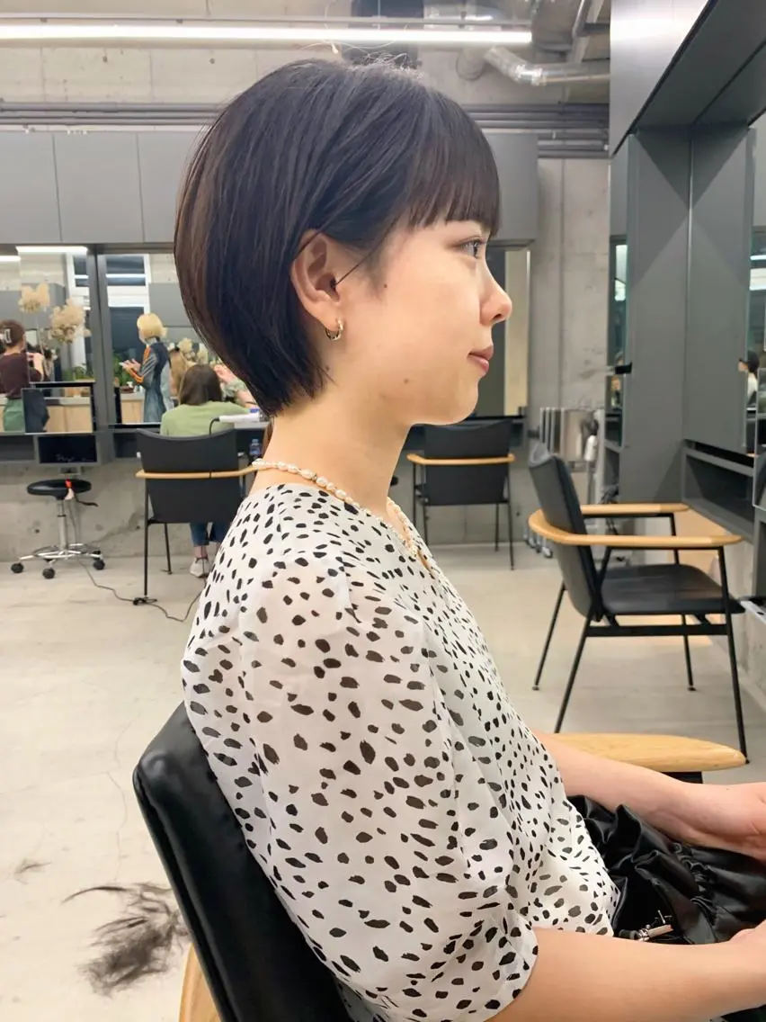 ショート 似合わせカット ショートヘア カット ヘアカラー トリートメント sakoda shunkiのヘアスタイル
