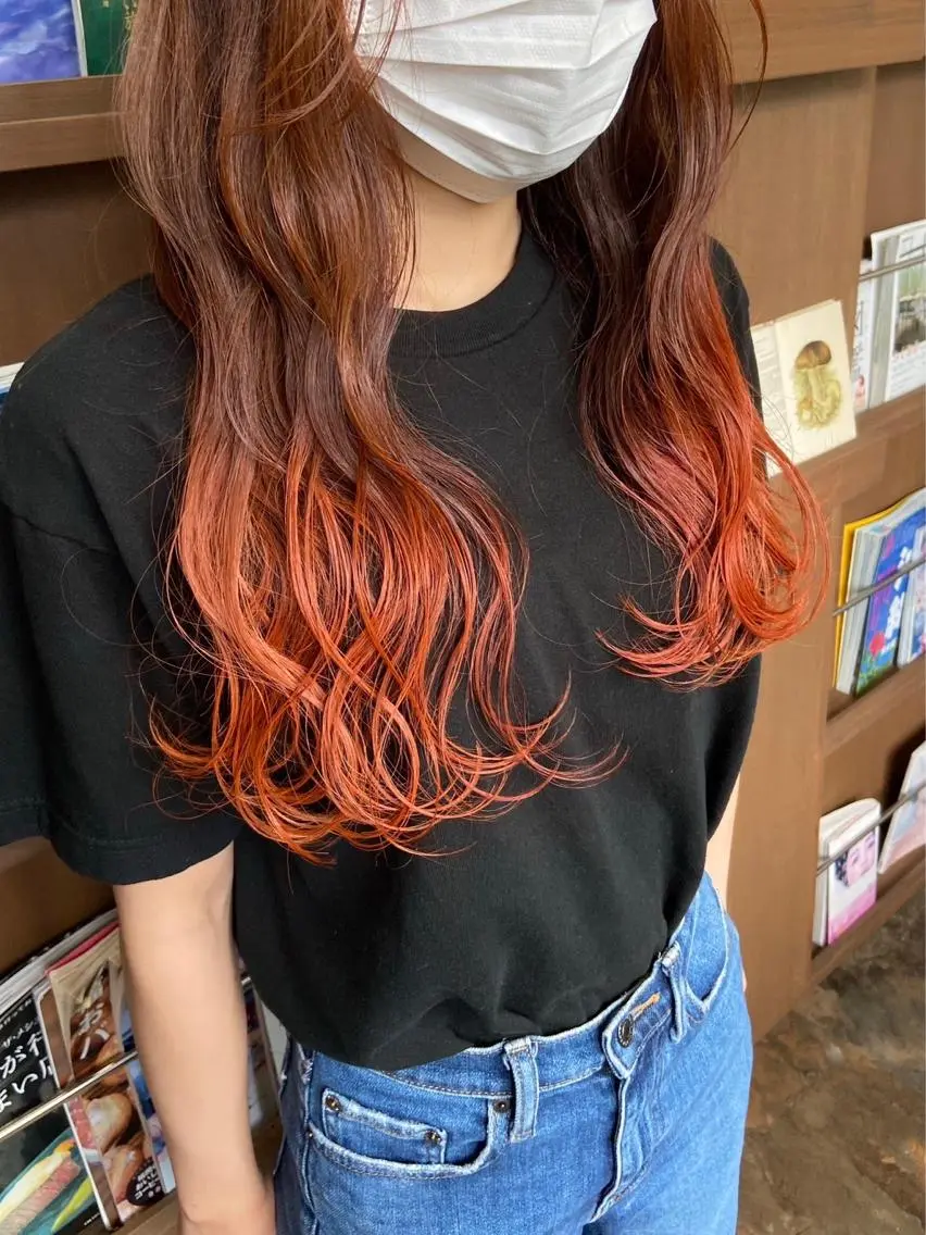 カラー カットモデル✂︎ 光翼のヘアスタイル