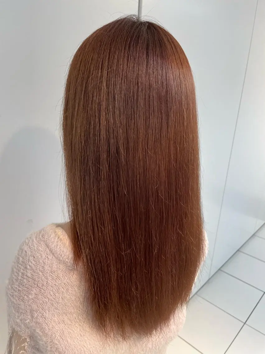 ロング カラー 🐬脱白髪染めカラー 清水大世🐬のヘアスタイル