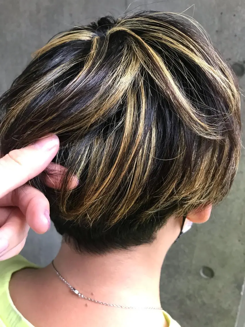 メンズ もりたみかこ 美容師お休み中のヘアスタイル